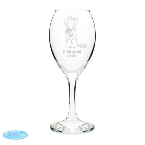 Personalised Me to You Wine Glass £11.99